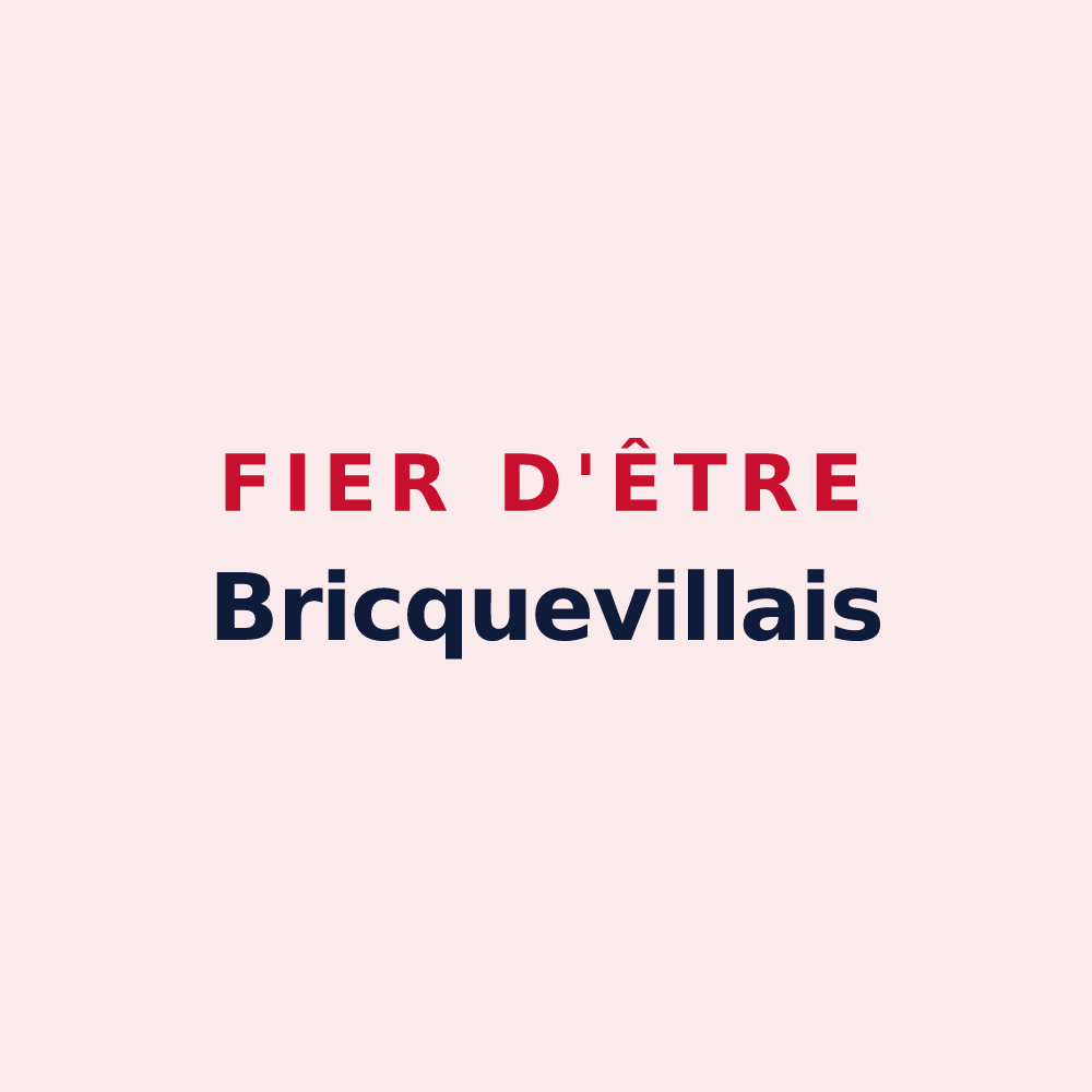 Magnet « Fier d'être Bricquevillais » — design pour Bricqueville-la-Blouette