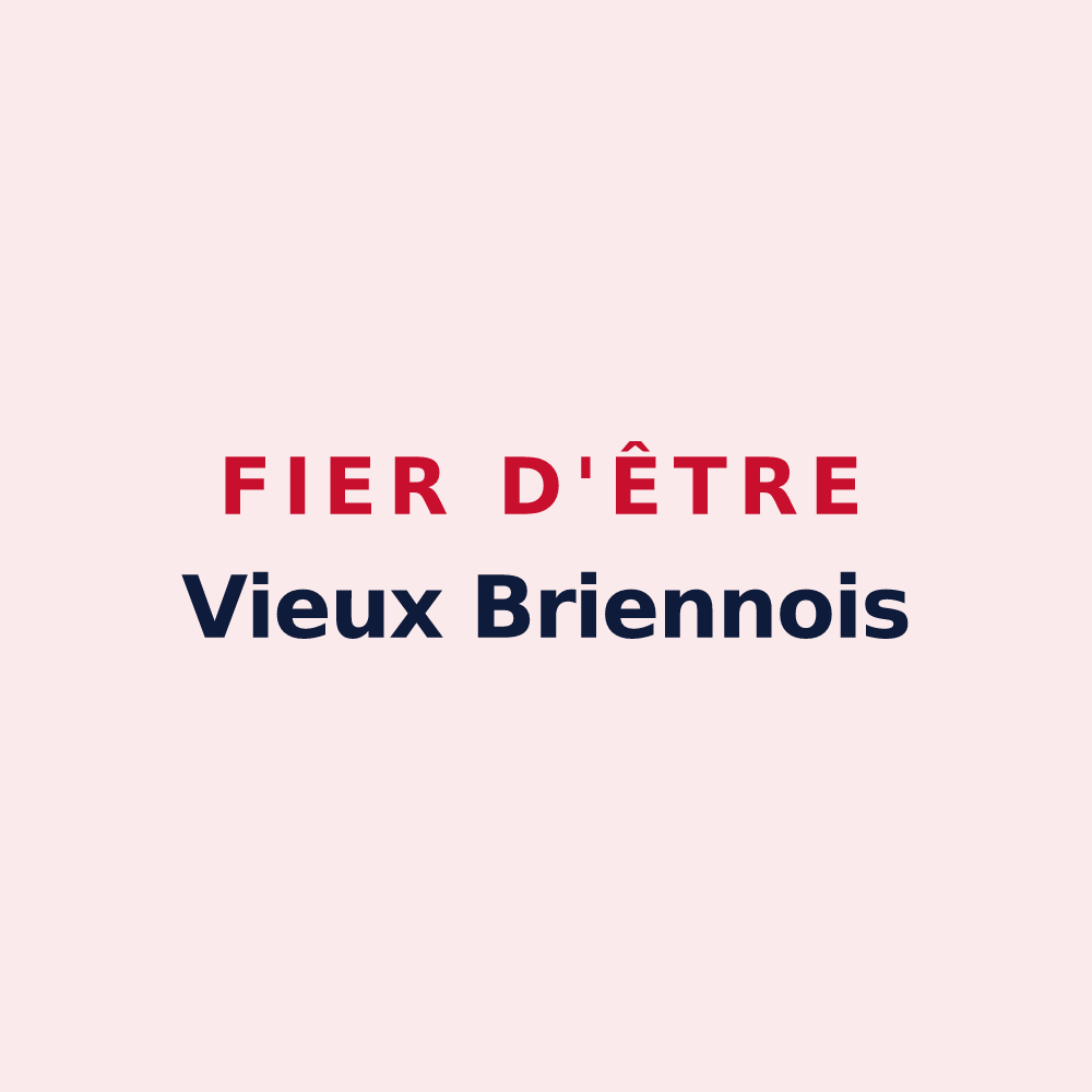 Magnet « Fier d'être Vieux Briennois » — design pour Brienne-la-Vieille