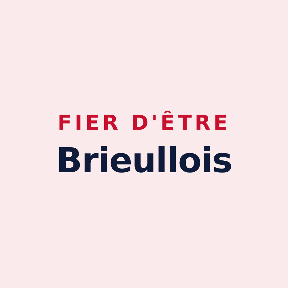 Magnet « Fier d'être Brieullois » — design pour Brieulles-sur-Bar