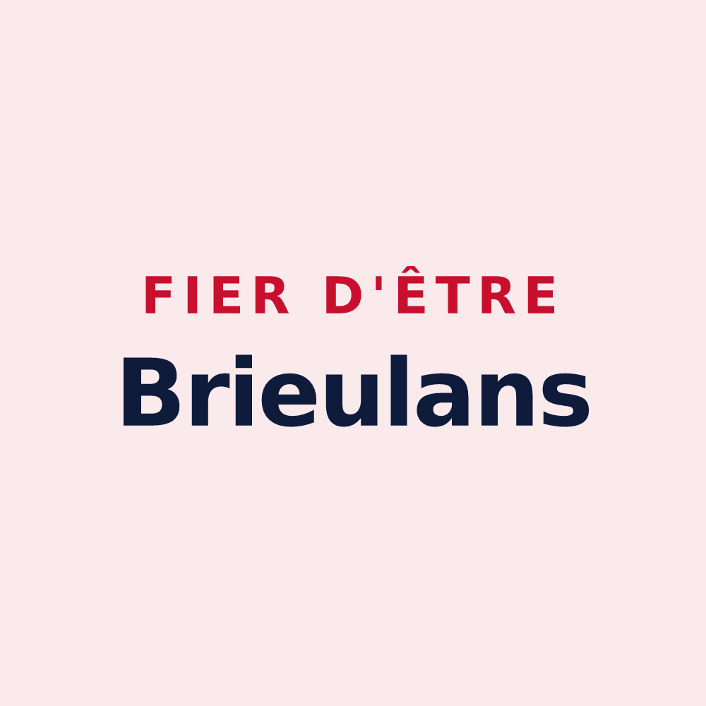 Magnet « Fier d'être Brieulans » — design pour Brieulles-sur-Meuse