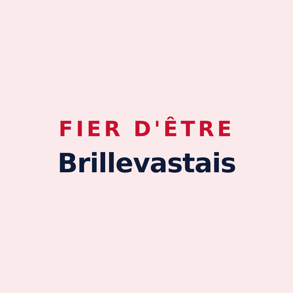 Magnet « Fier d'être Brillevastais » — design pour Brillevast