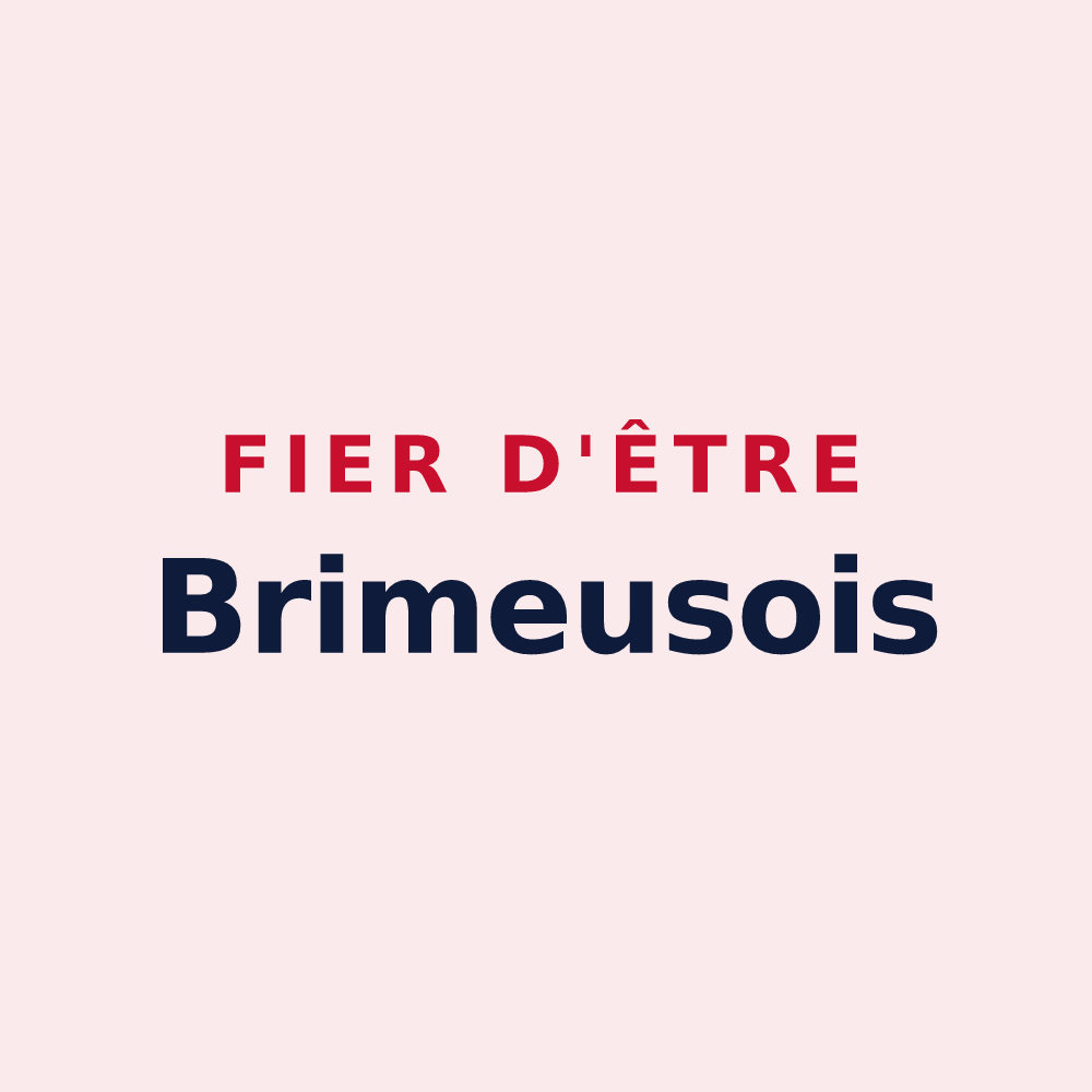 Magnet « Fier d'être Brimeusois » — design pour Brimeux