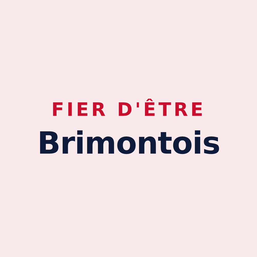 Magnet « Fier d'être Brimontois » — design pour Brimont