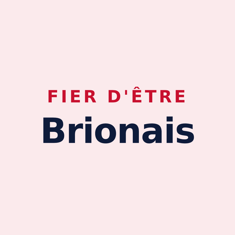 Magnet « Fier d'être Brionais » — design pour Brion