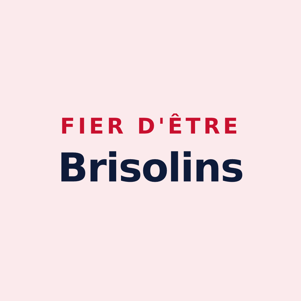 Magnet « Fier d'être Brisolins » — design pour Brison-Saint-Innocent