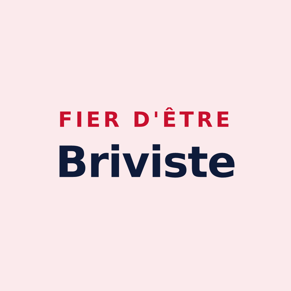 Magnet « Fier d'être Briviste » — design pour Brive-la-Gaillarde
