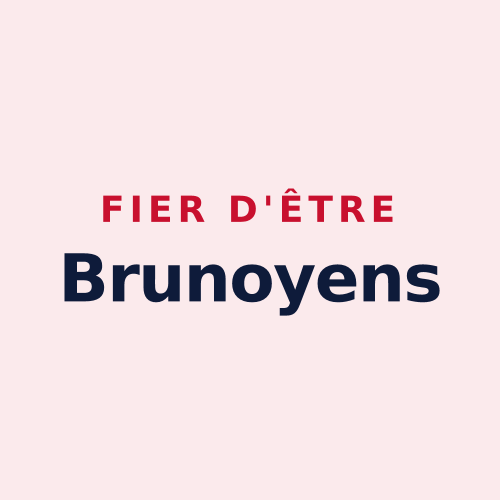 Magnet « Fier d'être Brunoyens » — design pour Brunoy