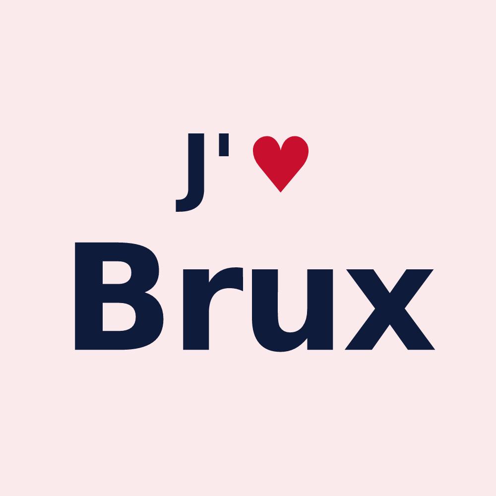 Magnet personnalisé Brux — design J'aime Brux