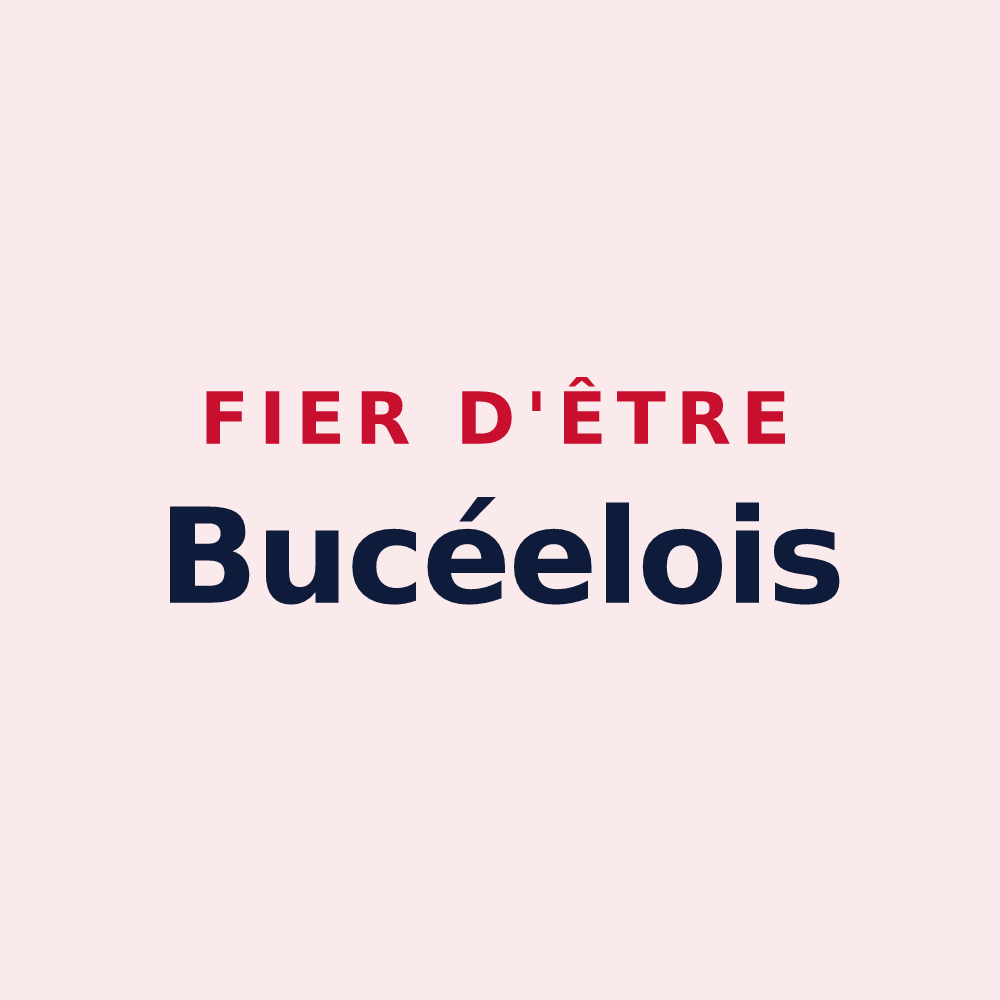 Magnet « Fier d'être Bucéelois » — design pour Bucéels