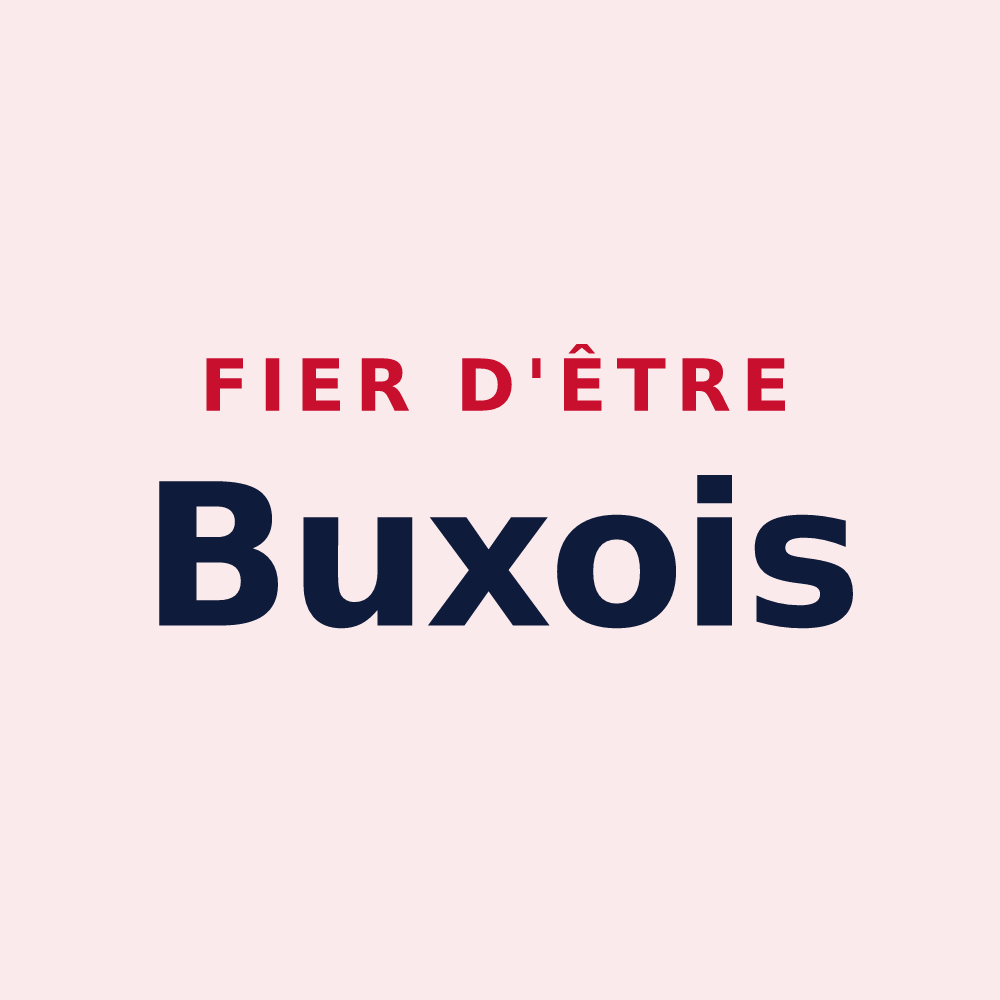 Magnet « Fier d'être Buxois » — design pour Buis-les-Baronnies