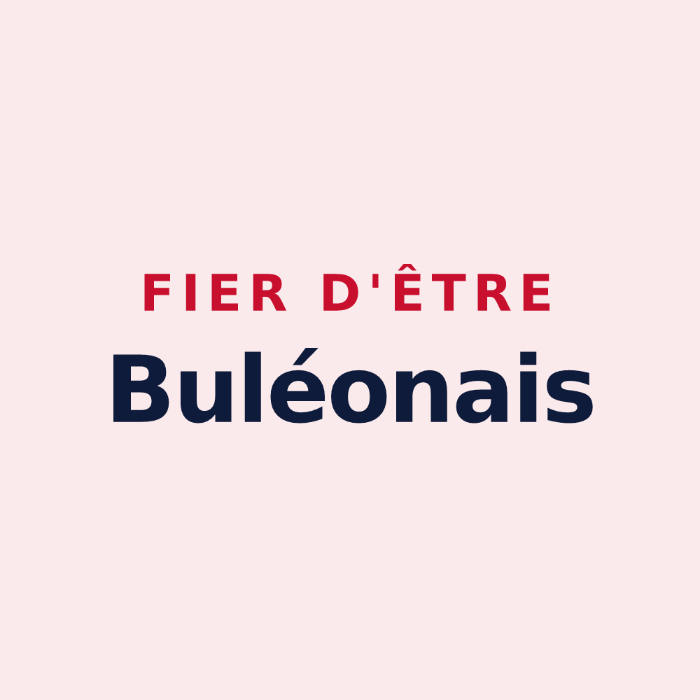 Magnet « Fier d'être Buléonais » — design pour Buléon