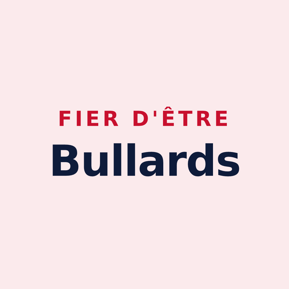 Magnet « Fier d'être Bullards » — design pour Bulle