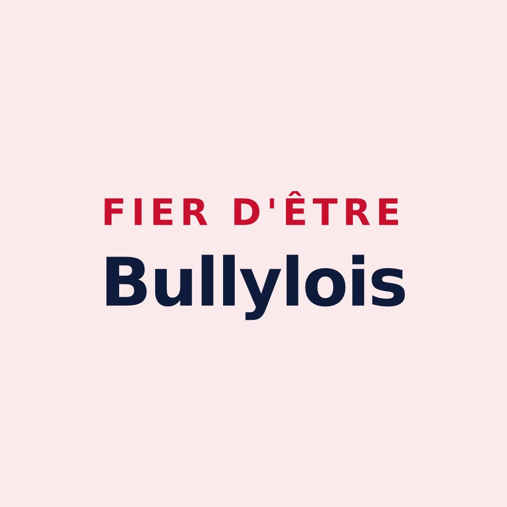 Magnet « Fier d'être Bullylois » — design pour Bully