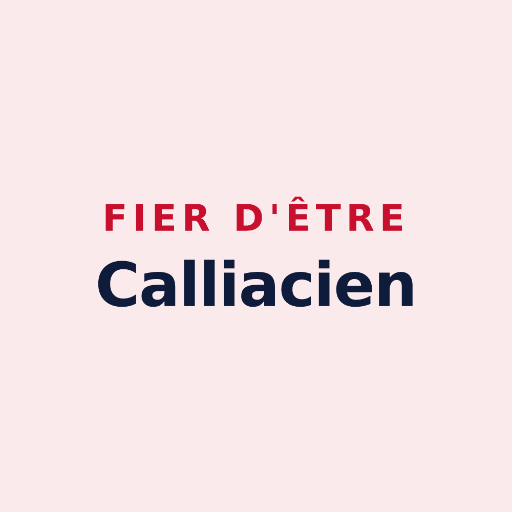 Magnet « Fier d'être Calliacien » — design pour Cailly-sur-Eure
