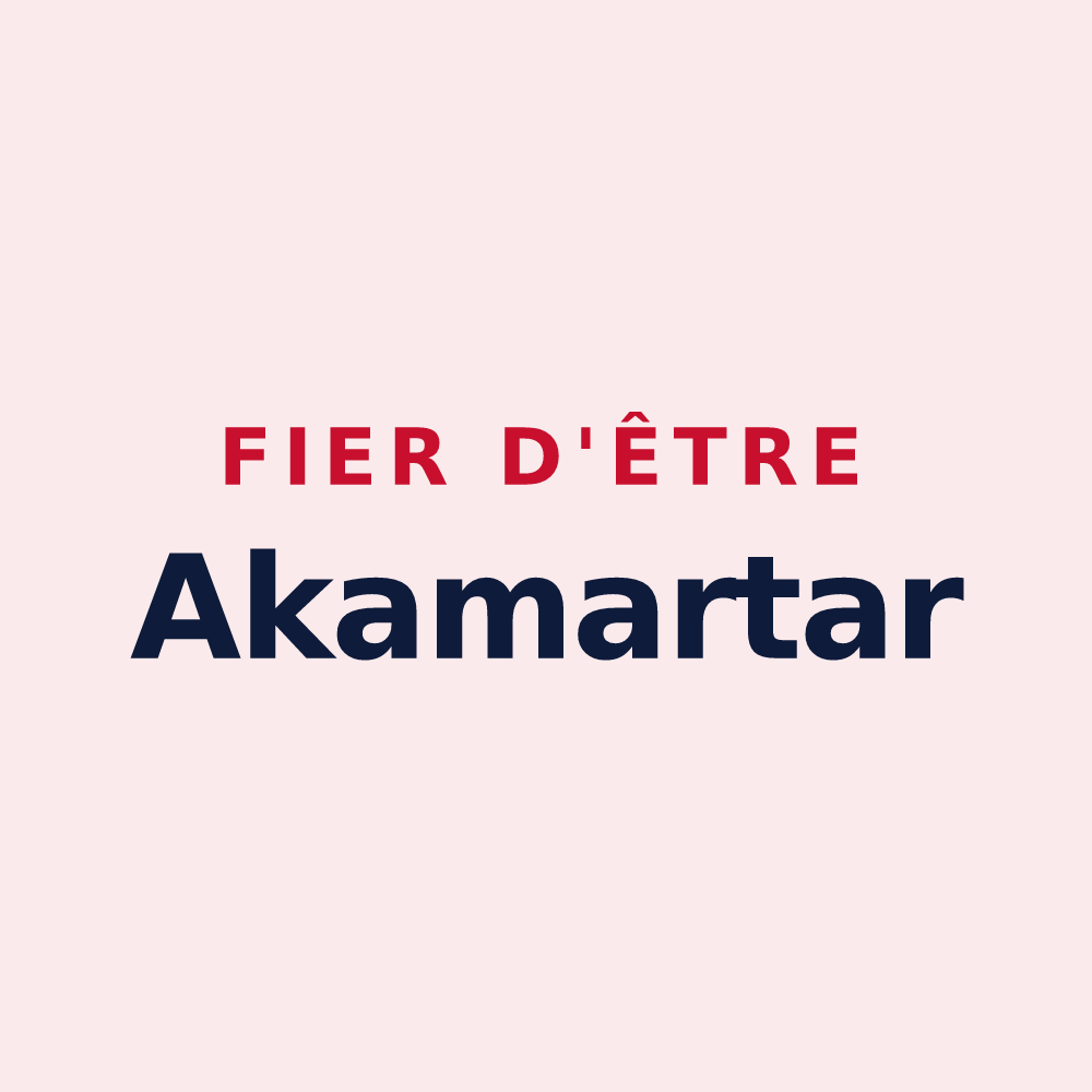 Magnet « Fier d'être Akamartar » — design pour Came