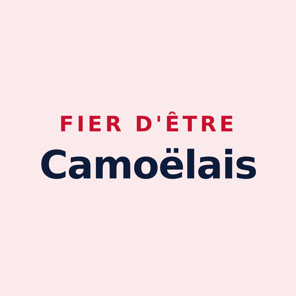 Magnet « Fier d'être Camoëlais » — design pour Camoël