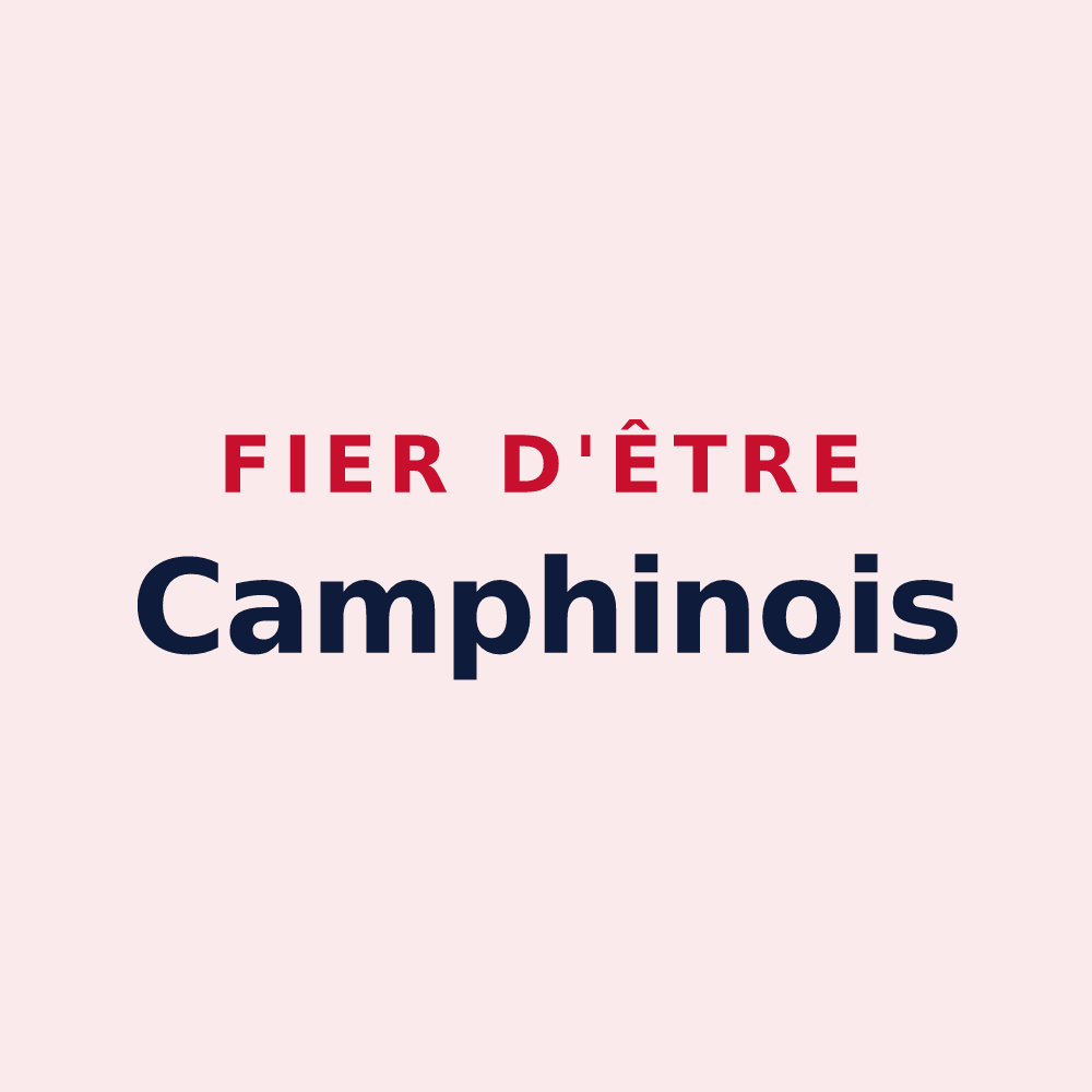 Magnet « Fier d'être Camphinois » — design pour Camphin-en-Pévèle