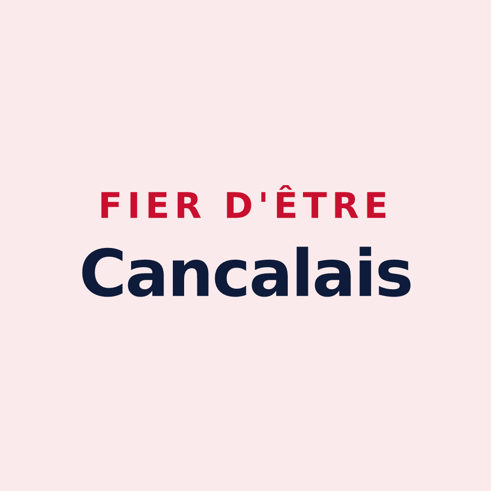 Magnet « Fier d'être Cancalais » — design pour Cancale