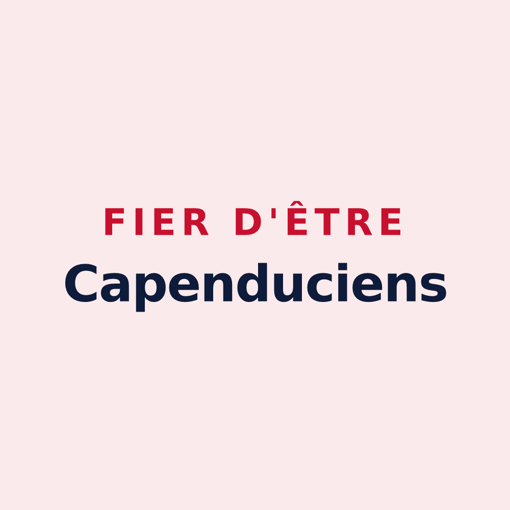 Magnet « Fier d'être Capenduciens » — design pour Capendu