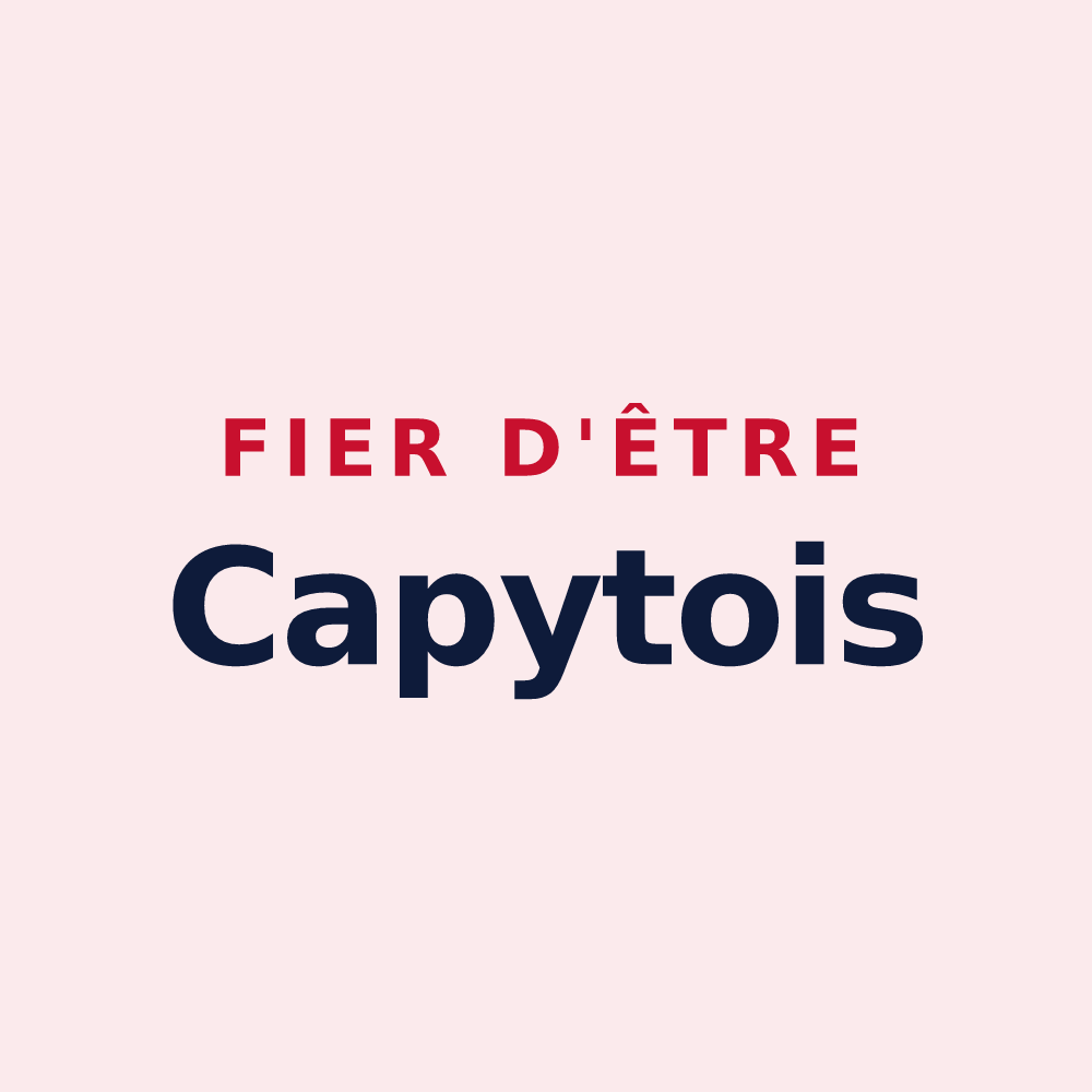 Magnet « Fier d'être Capytois » — design pour Cappy