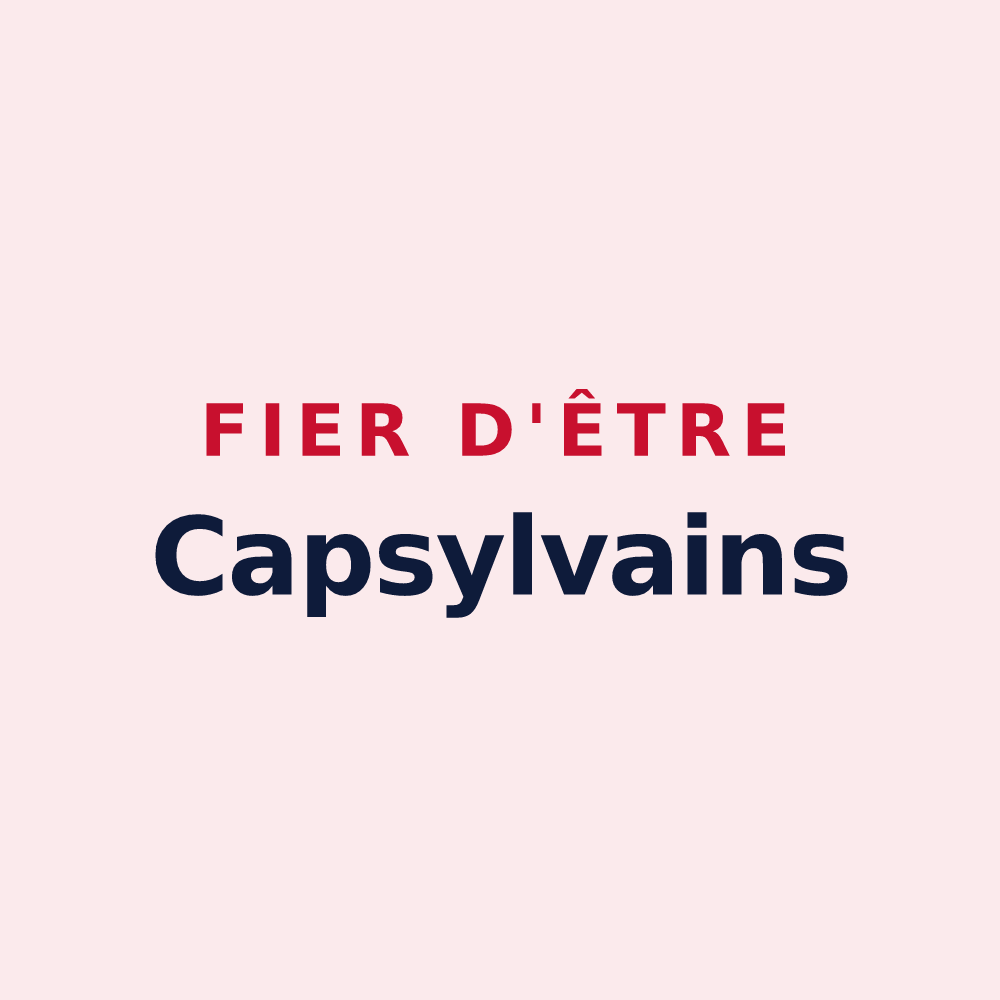 Magnet « Fier d'être Capsylvains » — design pour Captieux