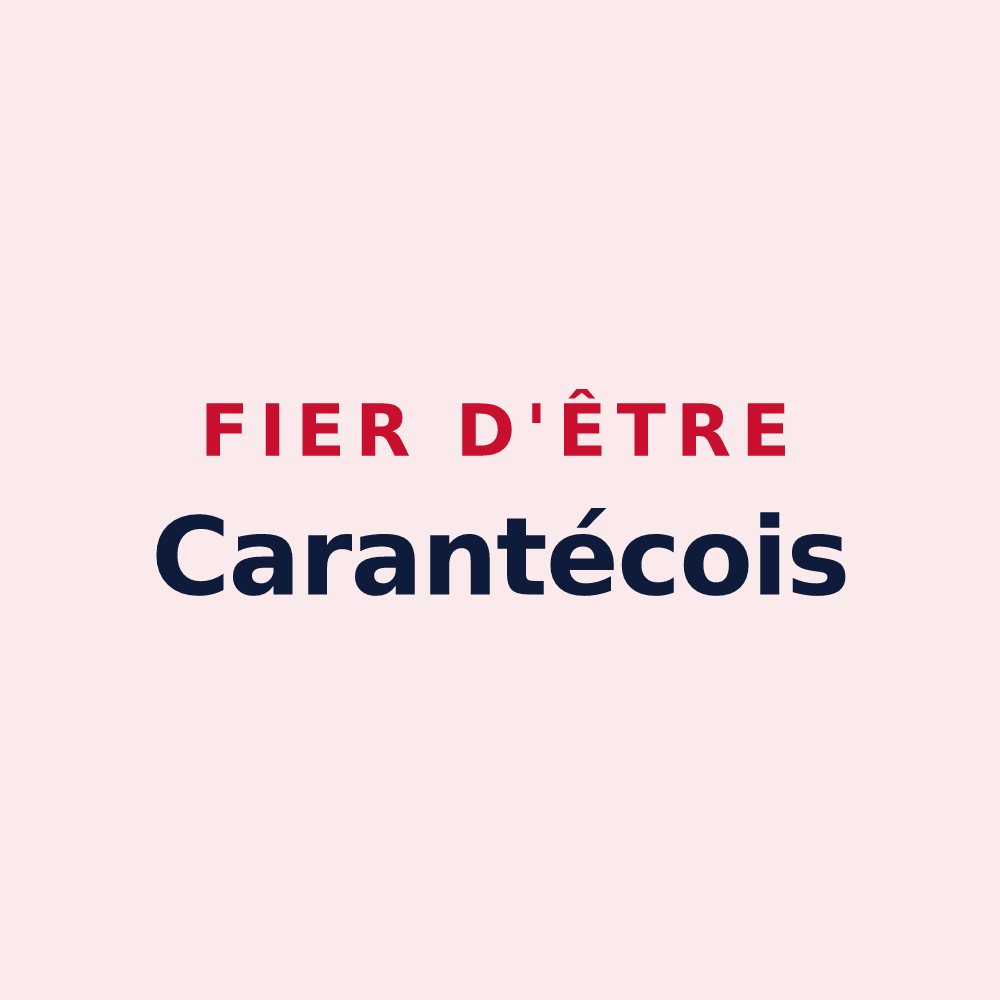 Magnet « Fier d'être Carantécois » — design pour Carantec