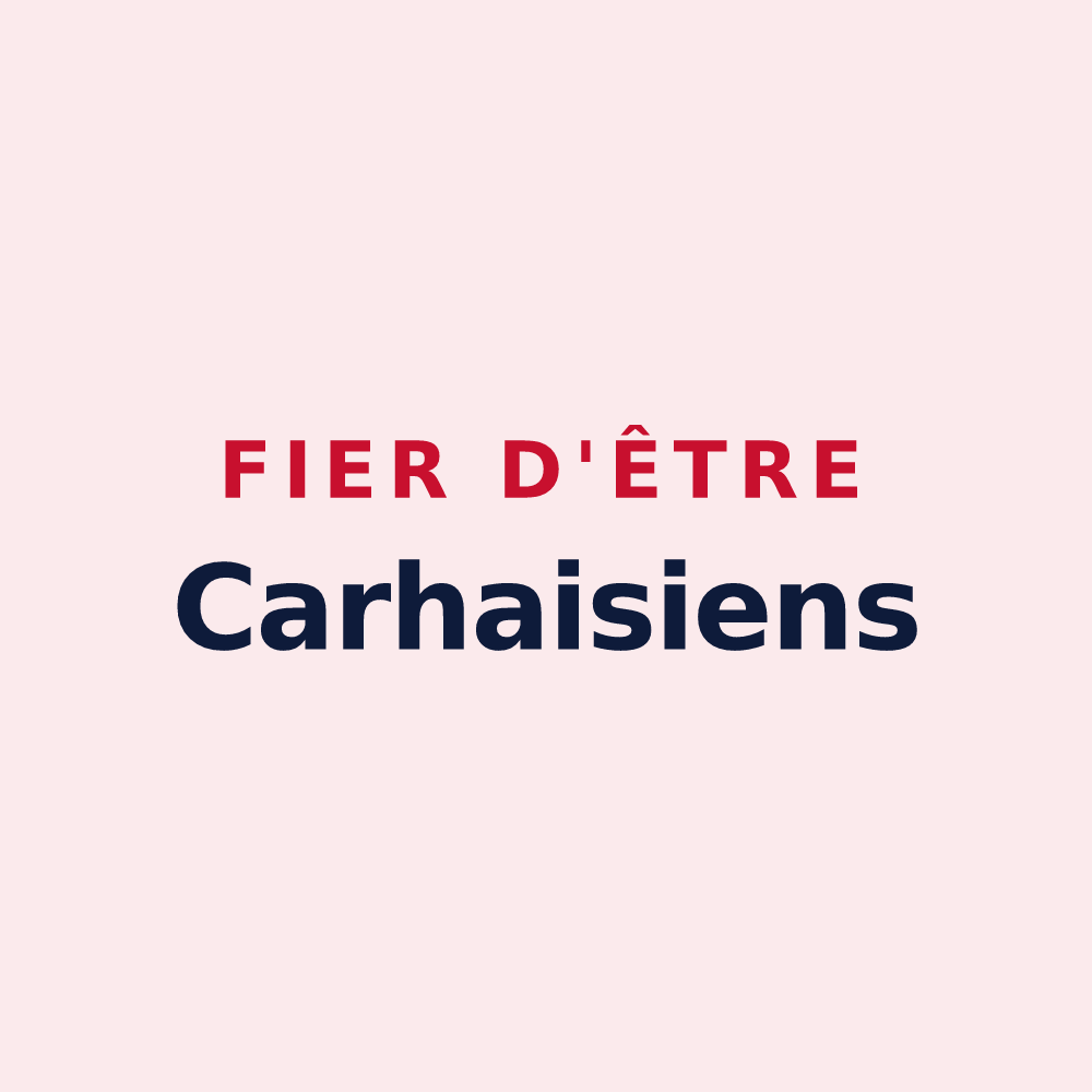 Magnet « Fier d'être Carhaisiens » — design pour Carhaix-Plouguer