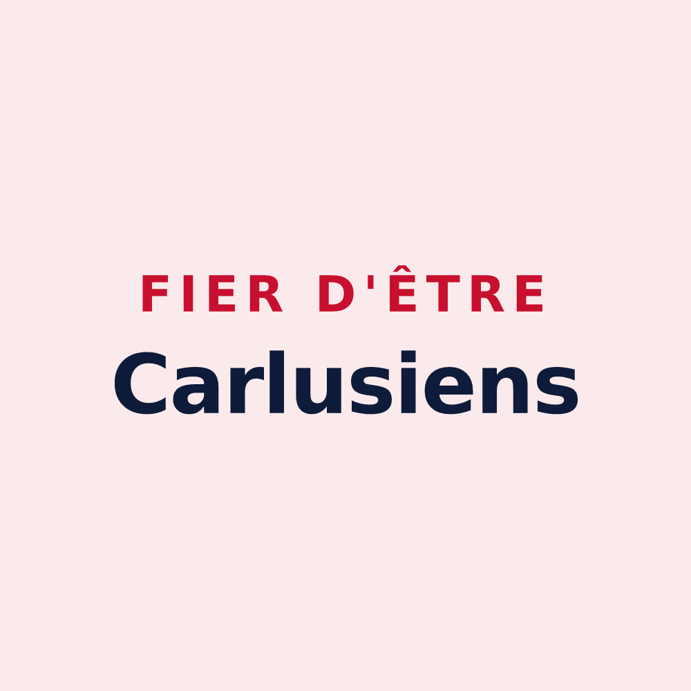 Magnet « Fier d'être Carlusiens » — design pour Carlus