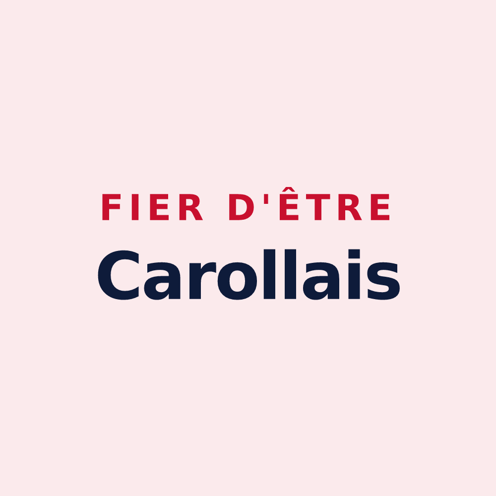 Magnet « Fier d'être Carollais » — design pour Carolles