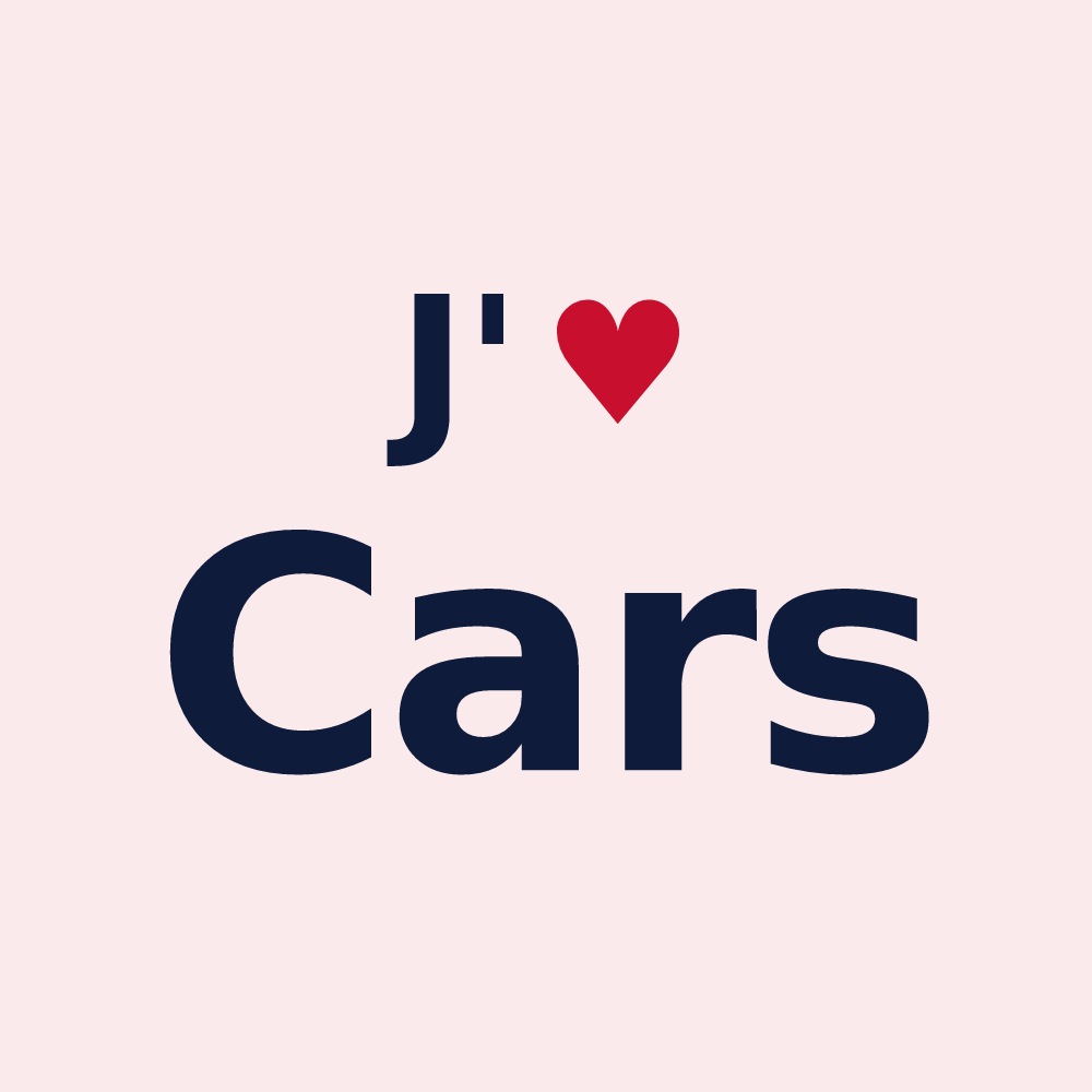 Magnet personnalisé Cars — design J'aime Cars