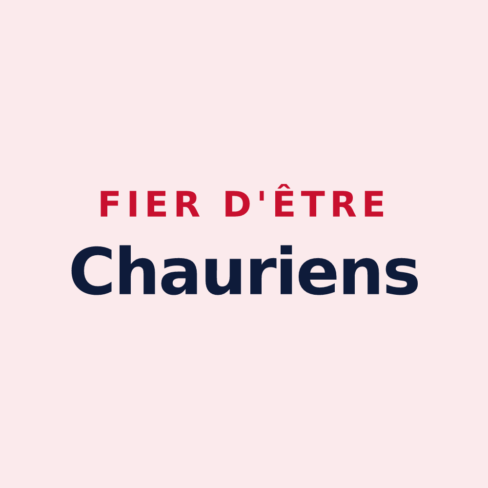 Magnet « Fier d'être Chauriens » — design pour Castelnaudary