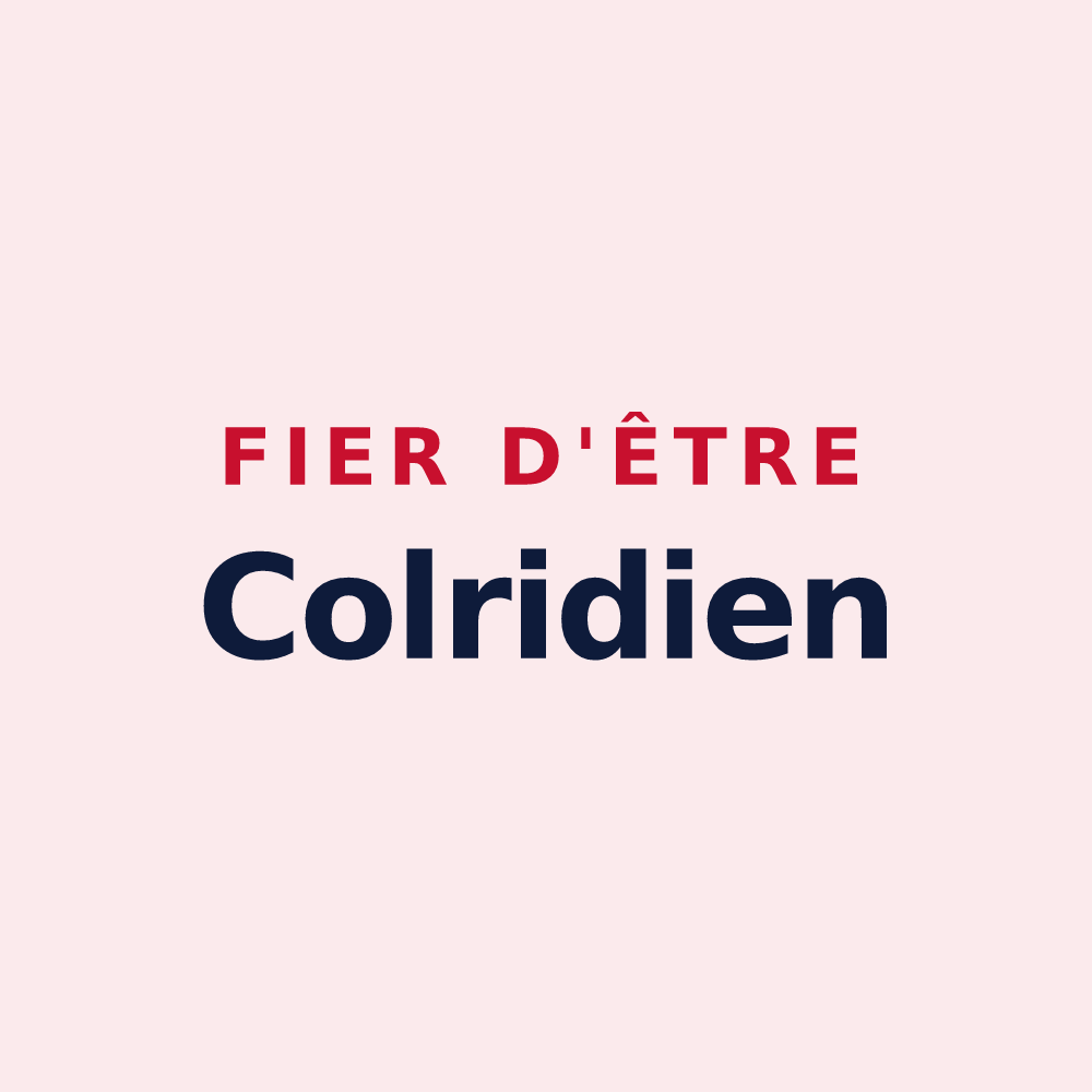 Magnet « Fier d'être Colridien » — design pour Cauroy-lès-Hermonville