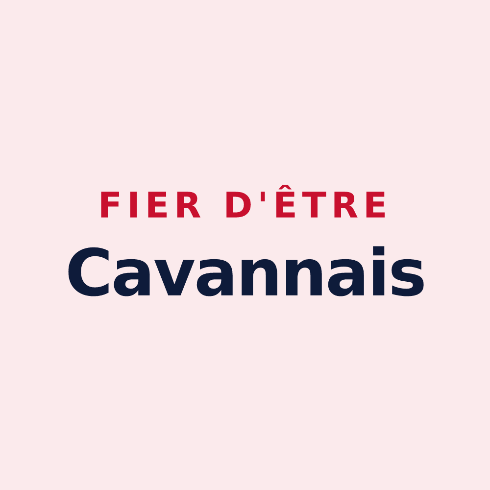 Magnet « Fier d'être Cavannais » — design pour Cavan