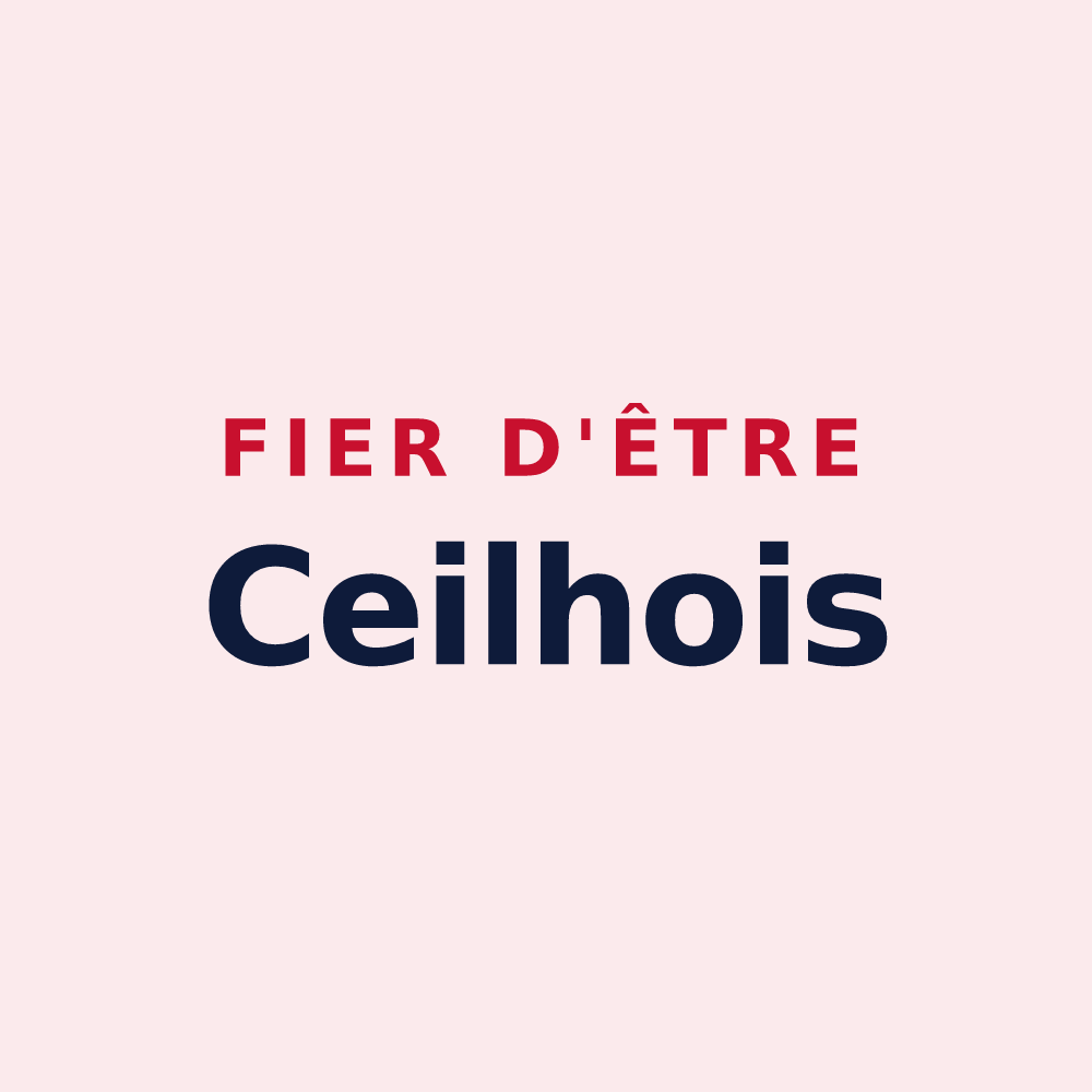 Magnet « Fier d'être Ceilhois » — design pour Ceilhes-et-Rocozels