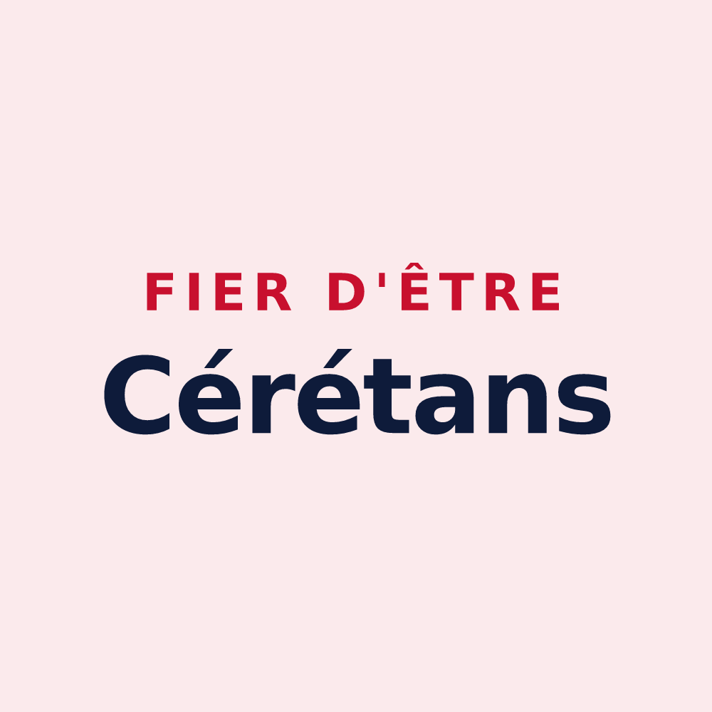 Magnet « Fier d'être Cérétans » — design pour Céret