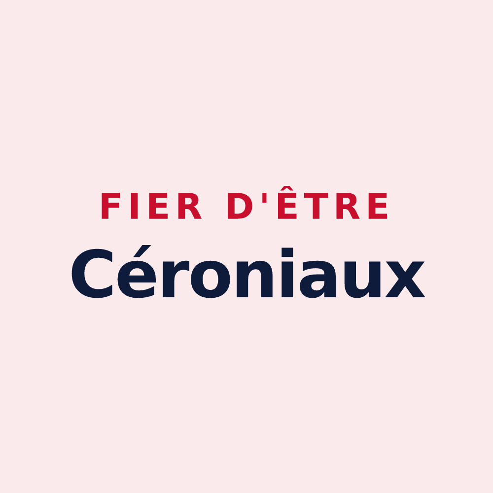 Magnet « Fier d'être Céroniaux » — design pour Céron