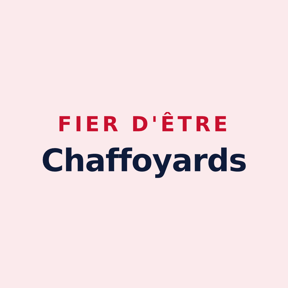 Magnet « Fier d'être Chaffoyards » — design pour Chaffois