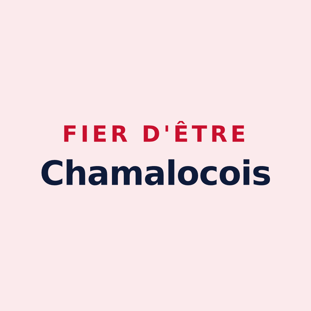 Magnet « Fier d'être Chamalocois » — design pour Chamaloc
