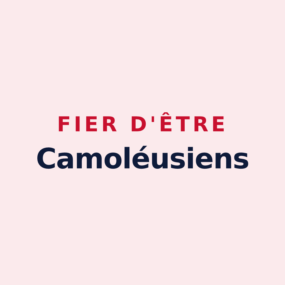 Magnet « Fier d'être Camoléusiens » — design pour Chamouilley