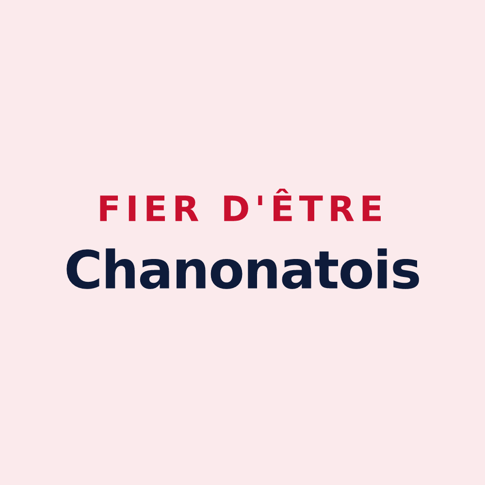 Magnet « Fier d'être Chanonatois » — design pour Chanonat