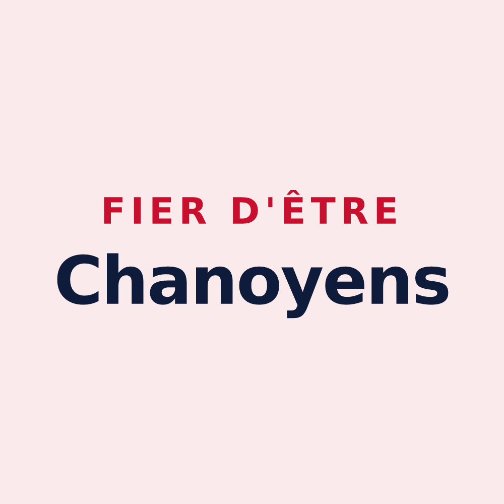 Magnet « Fier d'être Chanoyens » — design pour Chanoy