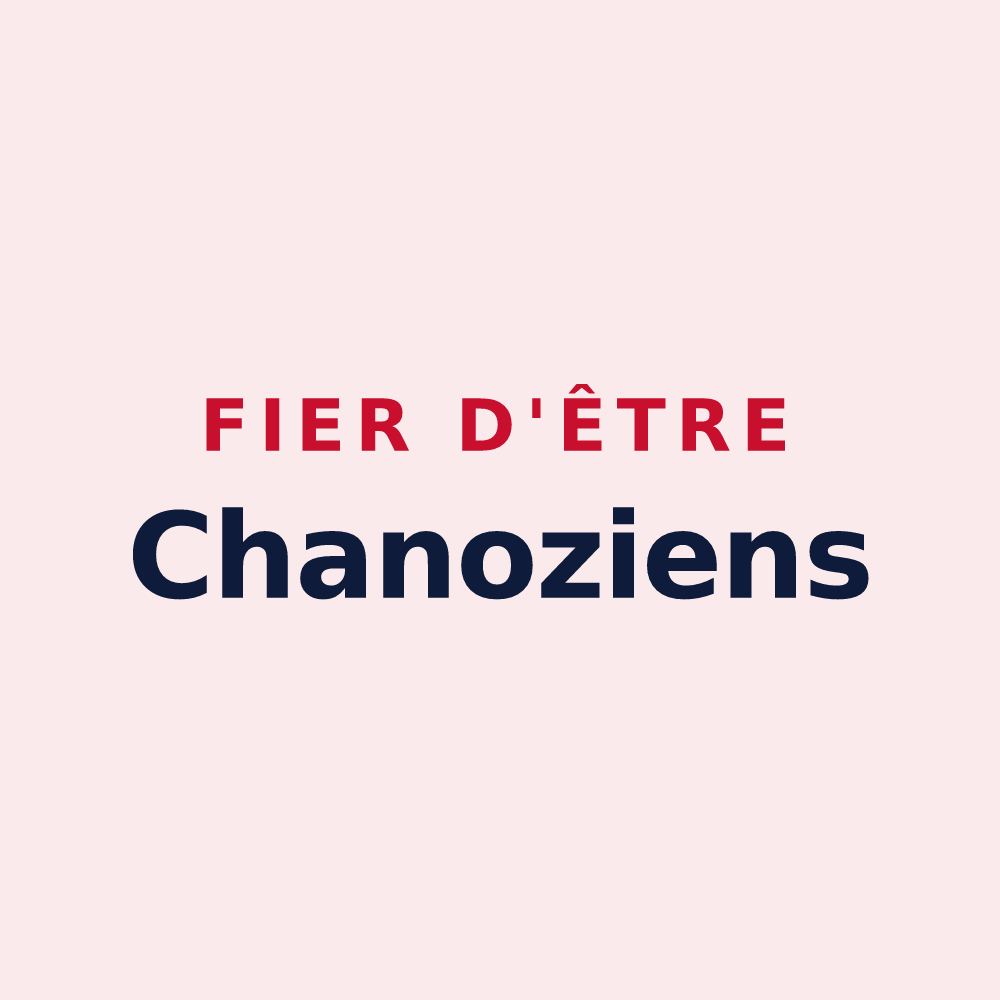 Magnet « Fier d'être Chanoziens » — design pour Chanoz-Châtenay