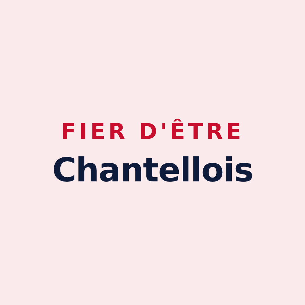 Magnet « Fier d'être Chantellois » — design pour Chantelle