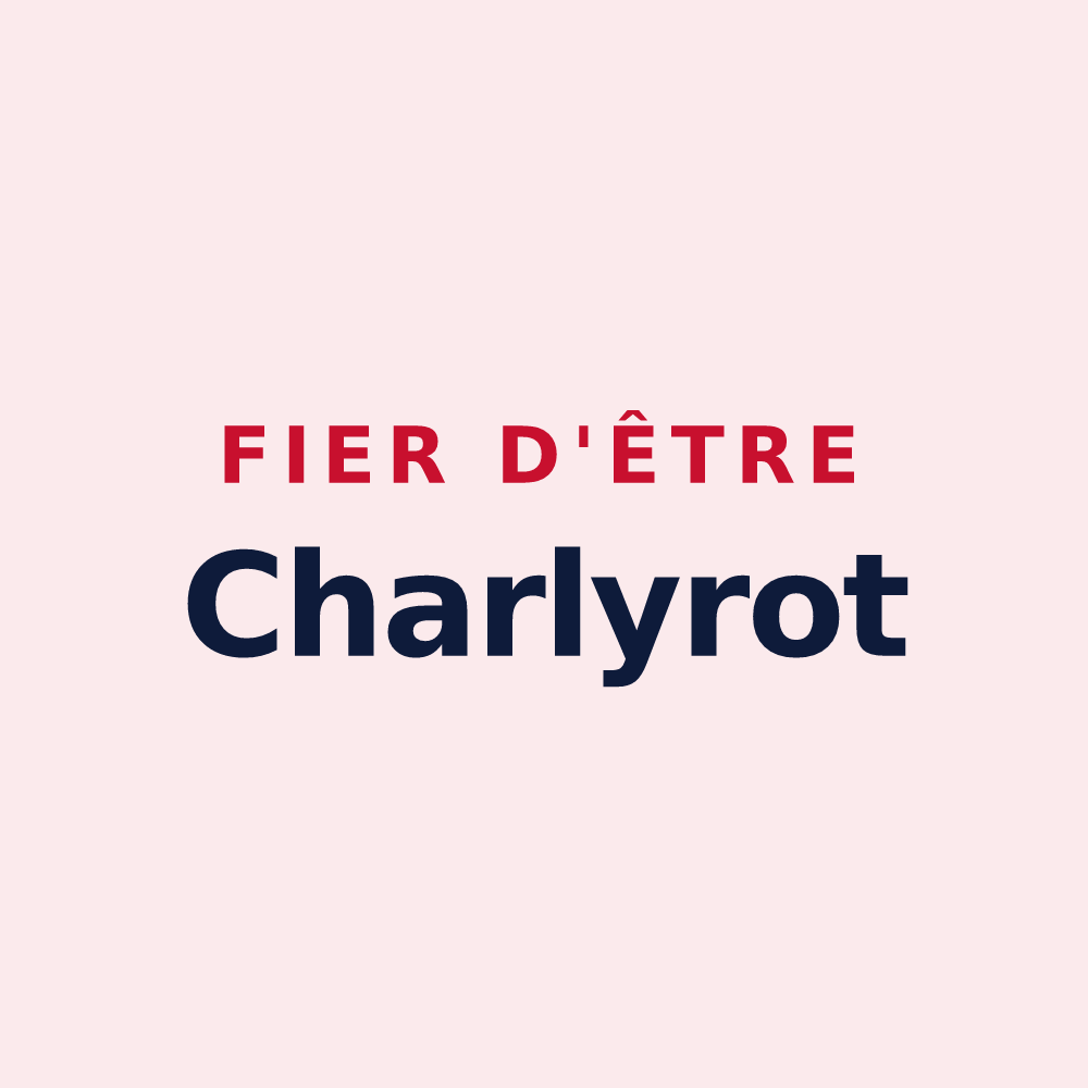 Magnet « Fier d'être Charlyrot » — design pour Charly