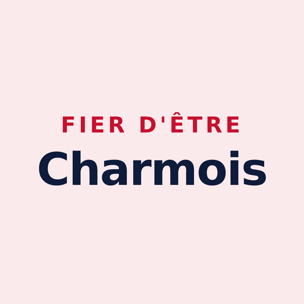Magnet « Fier d'être Charmois » — design pour Charmes