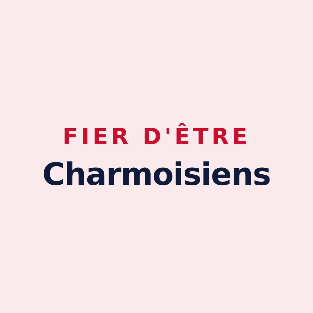 Magnet « Fier d'être Charmoisiens » — design pour Charmois-l'Orgueilleux
