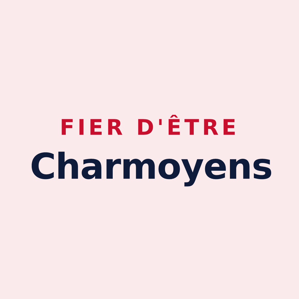 Magnet « Fier d'être Charmoyens » — design pour Charmois