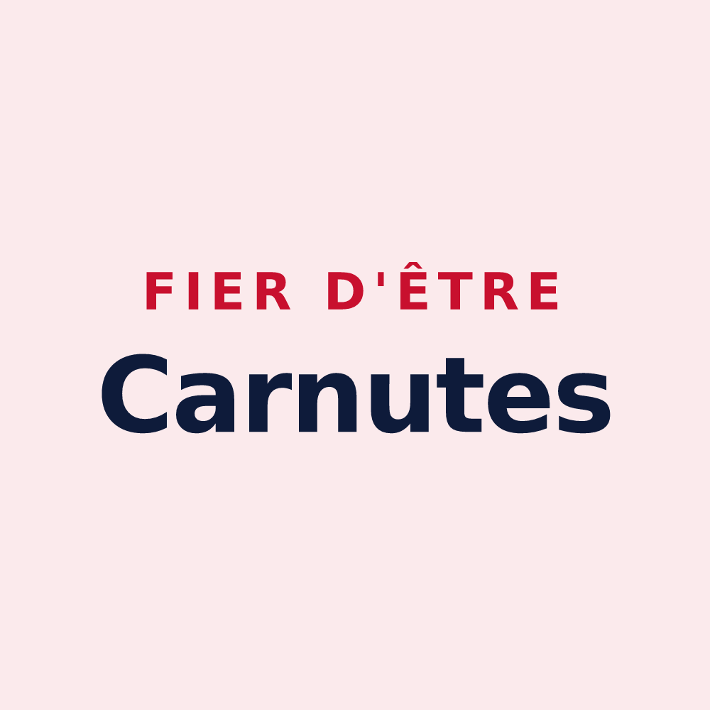 Magnet « Fier d'être Carnutes » — design pour Chartainvilliers
