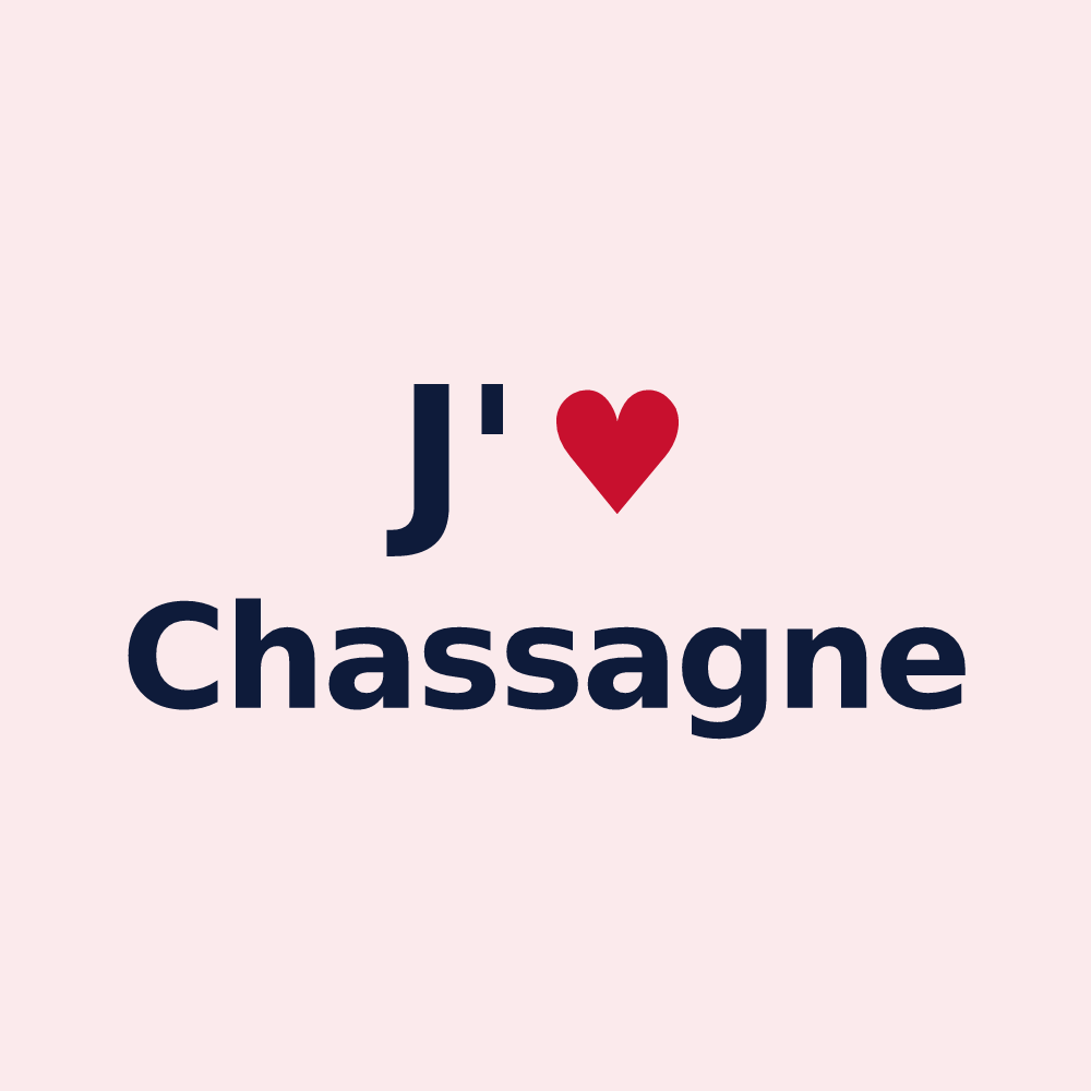 Magnet personnalisé Chassagne — design J'aime Chassagne