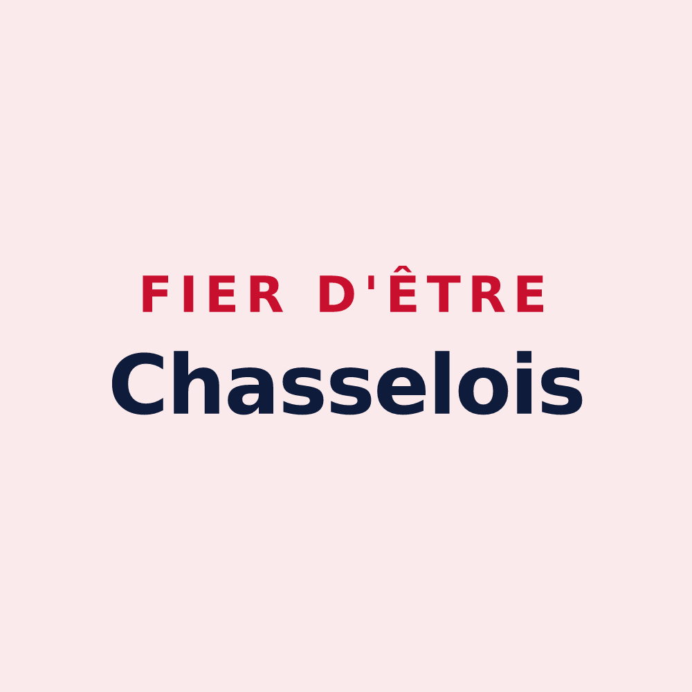 Magnet « Fier d'être Chasselois » — design pour Chasselay
